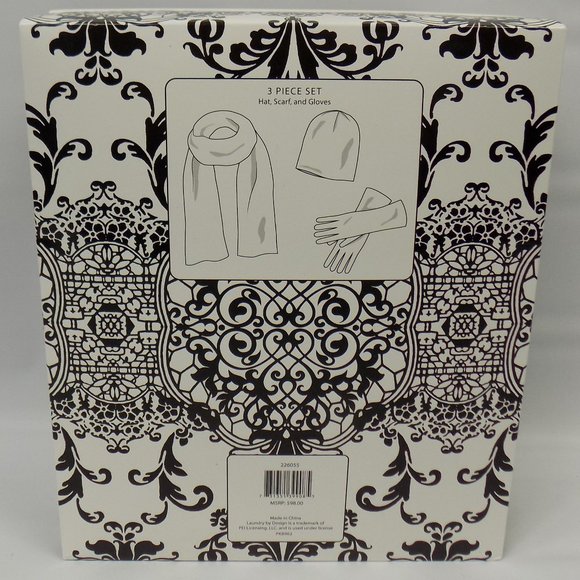 Laundry by Design Hat Scarf and Gloves 3 Piece Set - Picture 3 of 6